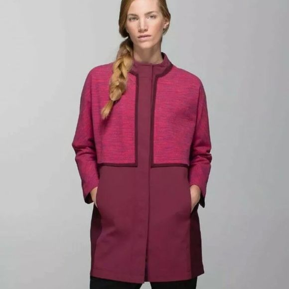 lululemon athletica Tops - Lululemon Cocoon Car Coat Jacket size Small